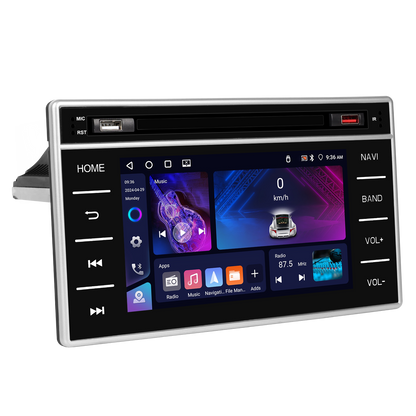 TOYOTA HILUX GD6 (2015–2019) OEM Look | 9" Android Touch Screen Radio | Wireless CarPlay & Android Auto | GPS | Bluetooth | Wi-Fi