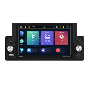 Blackbelt Audio A3951 | Single DIN Wireless CarPlay & Android Auto | 5.9" IPS Portrait