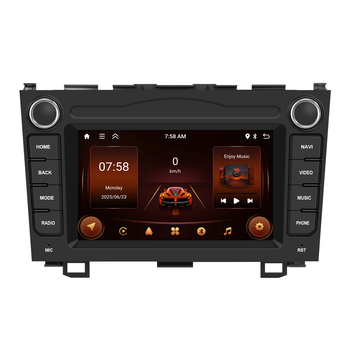 Honda CR-V 2008-2012 OEM Look | 9" Android Touch Screen Radio | Wireless CarPlay & Android Auto | GPS | Bluetooth | Wi-Fi