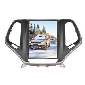 Jeep Cherokee 2015-2021 Tesla Style | 9.7" Android Touch Screen Radio | Wireless CarPlay & Android Auto | GPS | Bluetooth | Wi-Fi