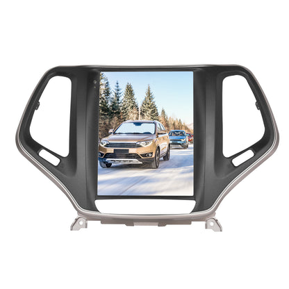 Jeep Cherokee 2015-2021 Tesla Style | 9.7" Android Touch Screen Radio | Wireless CarPlay & Android Auto | GPS | Bluetooth | Wi-Fi