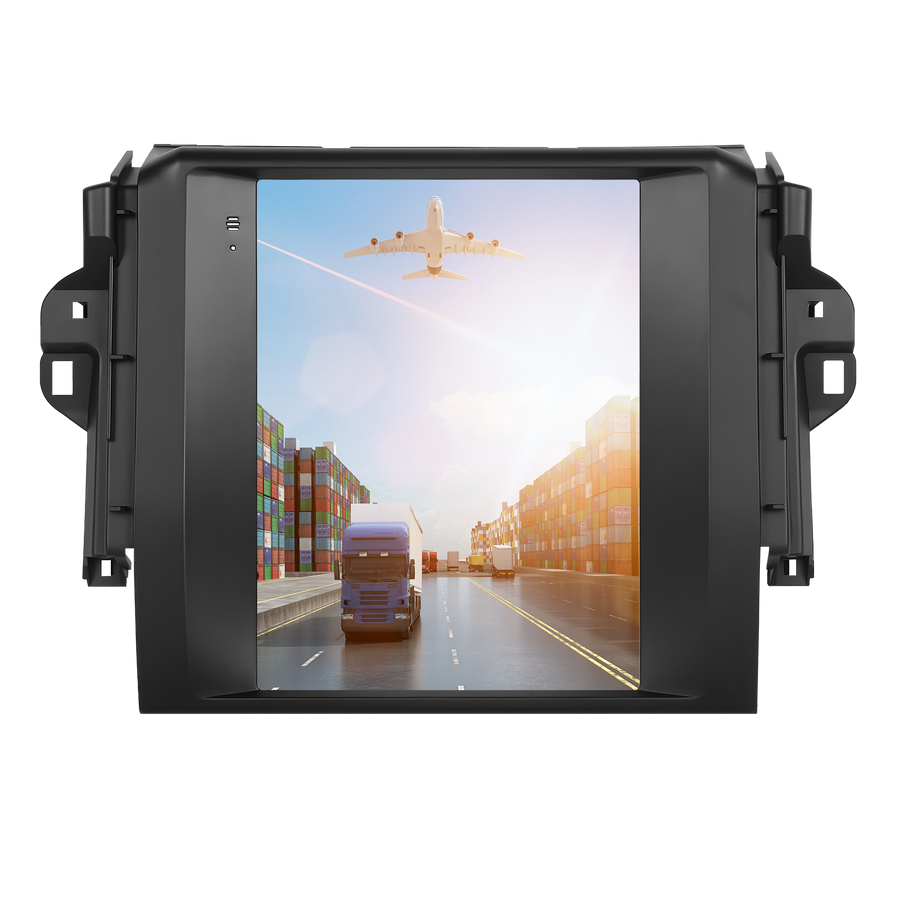 Toyota Fortuner GD6 (2016–2023) Tesla Style | 9.7" Android 13 Radio | 2GB/64GB | Wireless CarPlay + Free Reverse Camera