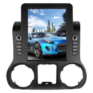 Jeep Wrangler (2010–2014) Tesla Style | 9.7" Android 13 Radio | 2GB/64GB | Wireless CarPlay + Free Reverse Camera