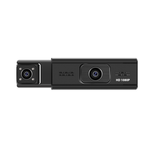 3.16” Dual Lens DVR Dash Cam | 1080P Front + Cabin Camera | WiFi + App | L5908