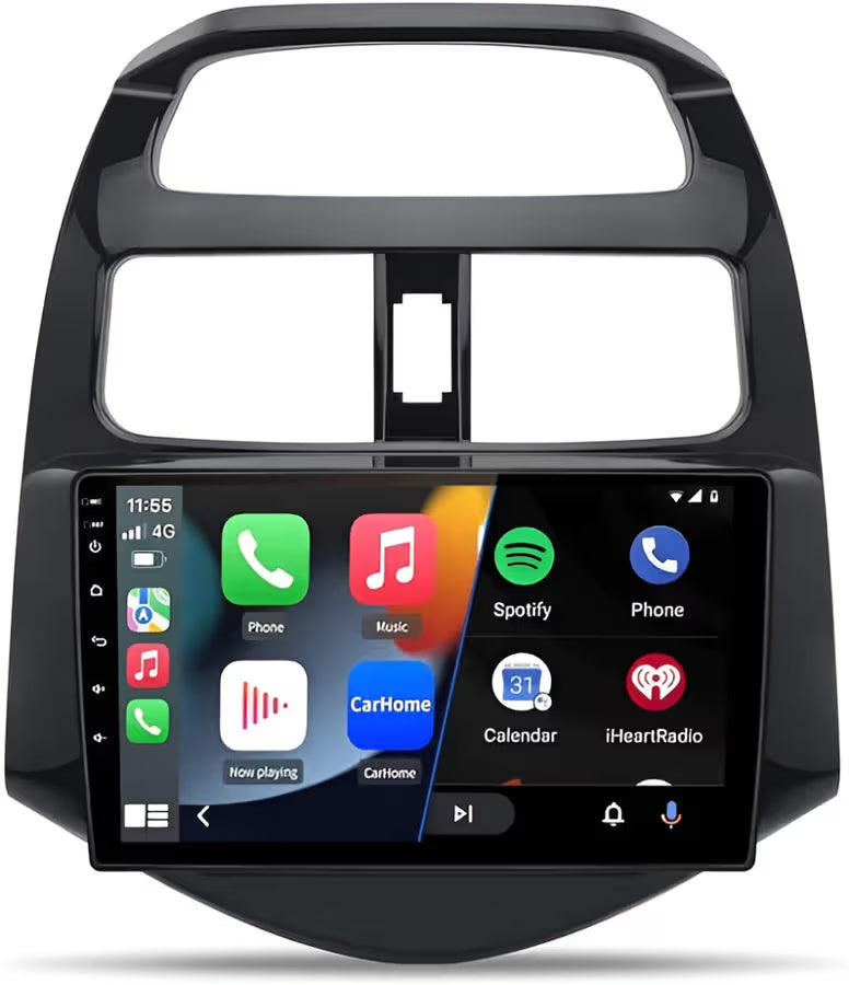 Chevrolet Spark 2010-2013 9" Android Radio 2GB/64GB | Wireless CarPlay + Free Reverse Camera