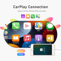 Blackbelt Audio A3221 | Single DIN Wireless CarPlay | 7" Flip-Out Folding Screen
