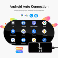 Blackbelt Audio A3221 | Single DIN Wireless CarPlay | 7" Flip-Out Folding Screen