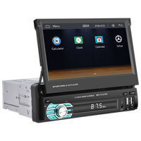Blackbelt Audio A3221 | Single DIN Wireless CarPlay | 7" Flip-Out Folding Screen