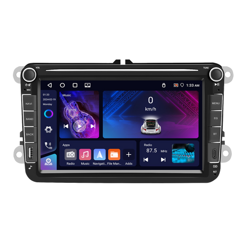 Volkswagen VW Golf Polo Jetta Passat Tiguan Amarok 8" Android Radio 4GB/64GB | Wireless CarPlay + Free Reverse Camera