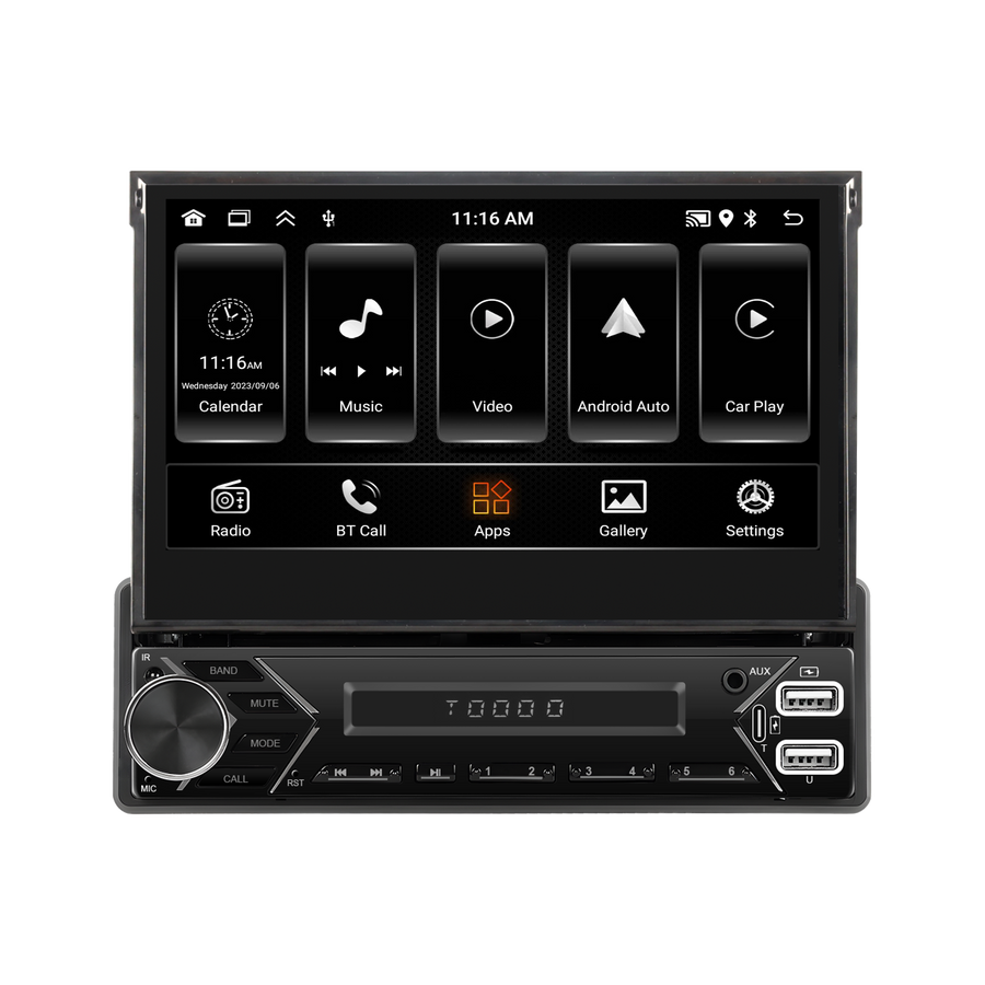 Blackbelt Audio A3783 | Single DIN Full Android 13 | 2GB RAM | 7" + DAB+ Ready