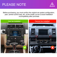 Volkswagen Touareg 2004-2010 OEM Look | 9" Android Touch Screen Radio | Wireless CarPlay & Android Auto | GPS | Bluetooth | Wi-Fi