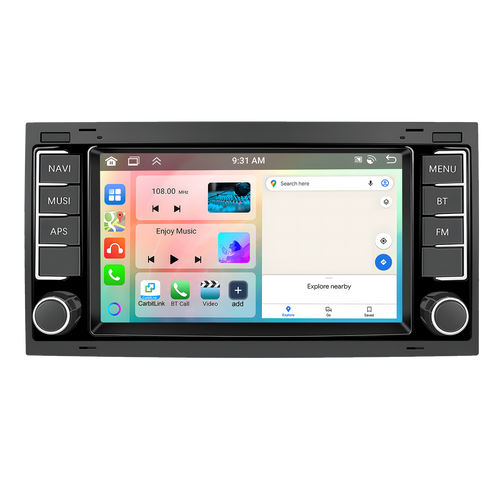 Volkswagen Touareg 2004-2010 OEM Look | 9" Android Touch Screen Radio | Wireless CarPlay & Android Auto | GPS | Bluetooth | Wi-Fi