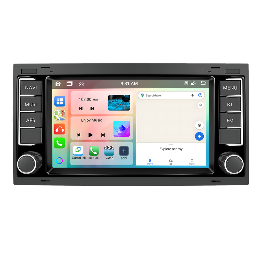 Volkswagen Touareg 2011-2017 OEM Look | 9" Android Touch Screen Radio | Wireless CarPlay & Android Auto | GPS | Bluetooth | Wi-Fi