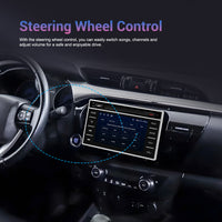 TOYOTA HILUX GD6 (2015–2019) OEM Look | 9" Android Touch Screen Radio | Wireless CarPlay & Android Auto | GPS | Bluetooth | Wi-Fi