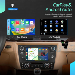 BMW E90 3 Series 2005-2012 OEM Look | 9" Android Touch Screen Radio | Wireless CarPlay & Android Auto | GPS | Bluetooth | Wi-Fi