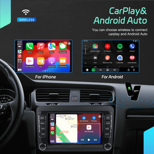 Volkswagen Universal | 7" Android Touch Screen Radio | Wireless CarPlay & Android Auto | GPS | Bluetooth | Wi-Fi