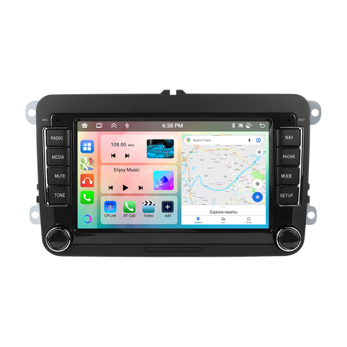Volkswagen Universal | 7" Android Touch Screen Radio | Wireless CarPlay & Android Auto | GPS | Bluetooth | Wi-Fi
