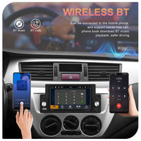 Blackbelt Audio A3951 | Single DIN Wireless CarPlay & Android Auto | 5.9" IPS Portrait
