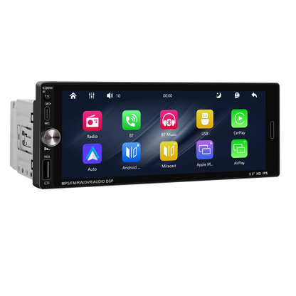 Universal 6.9″ IPS Touch Screen | Wireless CarPlay & Android Auto | Bluetooth | FM Radio | USB/Type-C | Free Reverse Camera