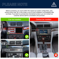 BMW 5 Series E39 & E53 OEM Look | 9" Android Touch Screen Radio | Wireless CarPlay & Android Auto | GPS | Bluetooth | Wi-Fi