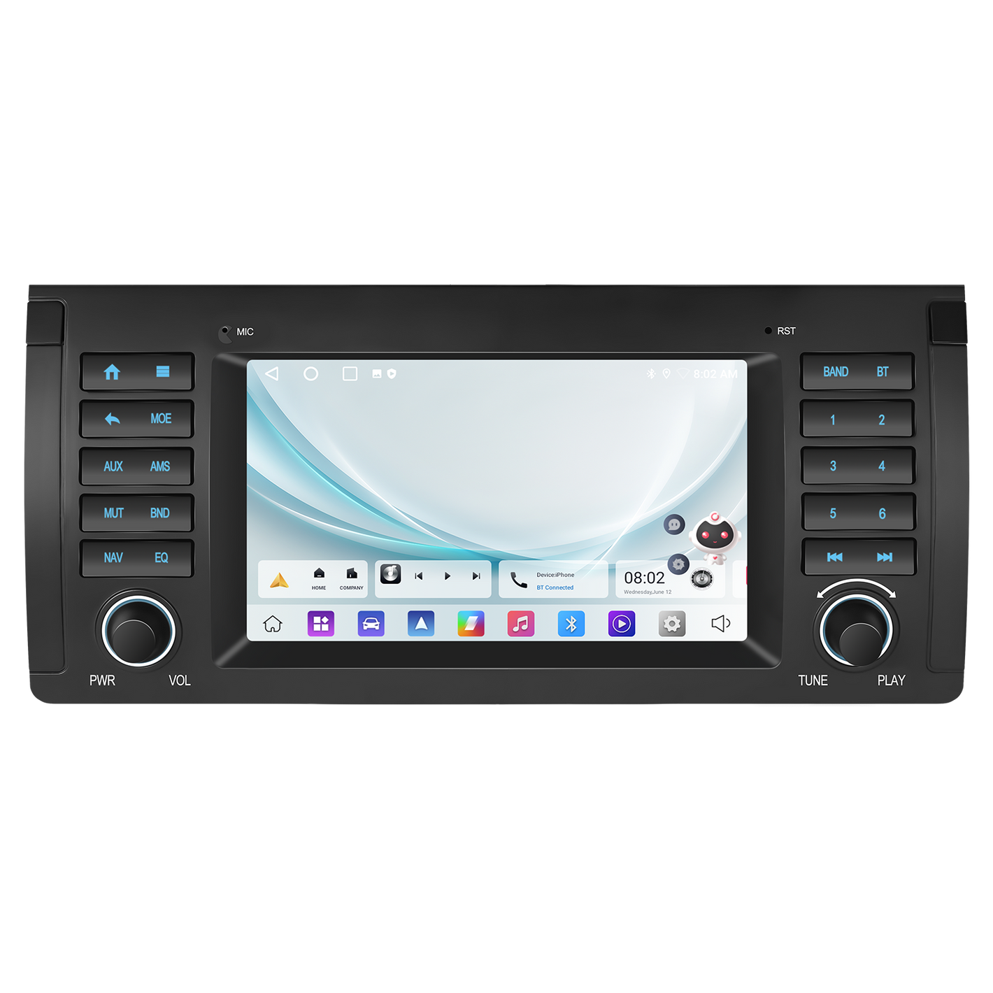 BMW 5 Series E39 & E53 OEM Look | 9" Android Touch Screen Radio | Wireless CarPlay & Android Auto | GPS | Bluetooth | Wi-Fi