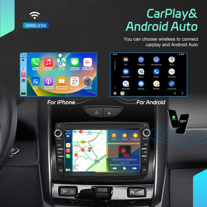 Renault Universal OEM Look | 9" Android Touch Screen Radio | Wireless CarPlay & Android Auto | GPS | Bluetooth | Wi-Fi