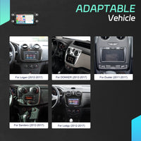 Renault Universal OEM Look | 9" Android Touch Screen Radio | Wireless CarPlay & Android Auto | GPS | Bluetooth | Wi-Fi
