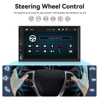 Blackbelt Audio A4143 | Double DIN Wireless CarPlay & Android Auto | 7" IPS