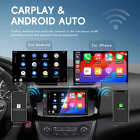 Blackbelt Audio A4227 | Double DIN Wireless CarPlay & Android Auto | 7" IPS Type-C + YouTube
