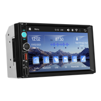 Blackbelt Audio A4227 | Double DIN Wireless CarPlay & Android Auto | 7" IPS Type-C + YouTube