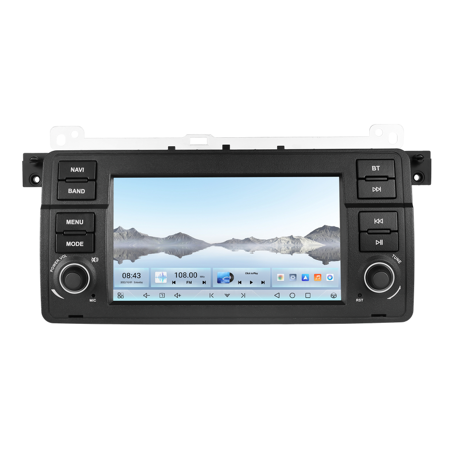 BMW 3 Series E46 1999–2005 OEM Look | Android Radio | Physical Buttons | CarPlay | Blackbelt Audio SA