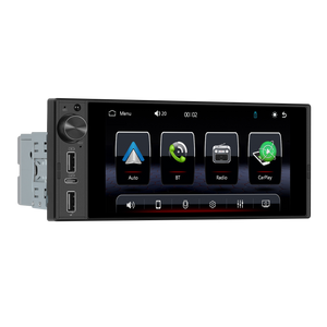 Blackbelt Audio A4309 | Single DIN Wireless CarPlay & Android Auto | 6" Incell 1440×720