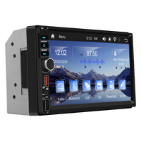 Blackbelt Audio A4339 | Double DIN Wireless CarPlay & Android Auto | 7" IPS Type-C