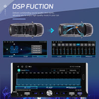 Blackbelt Audio A4341 | Single DIN Full Android 15 | 2GB RAM | 6.9" IPS + DSP