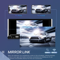 Blackbelt Audio A4341 | Single DIN Full Android 15 | 2GB RAM | 6.9" IPS + DSP