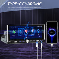 Blackbelt Audio A4341 | Single DIN Full Android 15 | 2GB RAM | 6.9" IPS + DSP