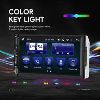 Blackbelt Audio A4355 | Double DIN Wireless CarPlay & Android Auto | 7" IPS SD Card