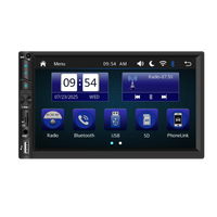 Blackbelt Audio A4355 | Double DIN Wireless CarPlay & Android Auto | 7" IPS SD Card