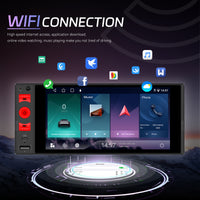 Blackbelt Audio A4420 | Single DIN Full Android 15 | 2GB RAM | 6" Incell 1440×720