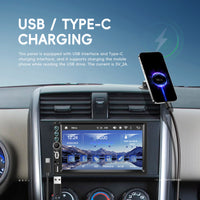 Blackbelt Audio A4433 | Double DIN Wireless CarPlay & Android Auto | 7" IPS SD Card