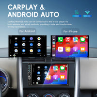 Blackbelt Audio A4433 | Double DIN Wireless CarPlay & Android Auto | 7" IPS SD Card