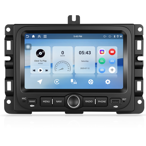 Jeep Renegade (2016–2020) OEM Look | 9" Android Touch Screen Radio | Wireless CarPlay & Android Auto | GPS | Bluetooth | Wi-Fi