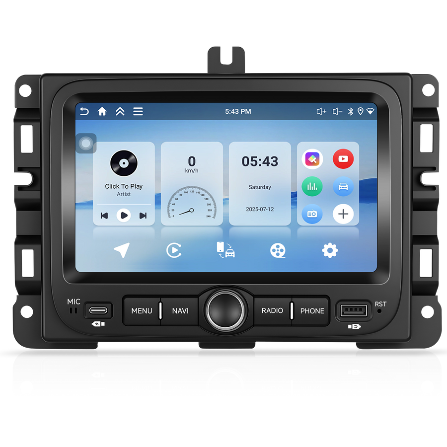 Jeep Renegade (2016–2020) OEM Look | 9" Android Touch Screen Radio | Wireless CarPlay & Android Auto | GPS | Bluetooth | Wi-Fi