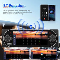 Blackbelt Audio A4475 | Single DIN Wireless CarPlay & Android Auto | 5.1" IPS 1120×480