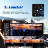 Blackbelt Audio A4476 | Single DIN Wireless CarPlay & Android Auto | 6.28" Incell