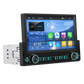 Blackbelt Audio A4477 | Single DIN Wireless CarPlay & Android Auto | 7" Incell