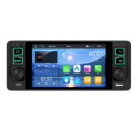 Blackbelt Audio A4487 | Single DIN Wireless CarPlay & Android Auto | 5.1" IPS