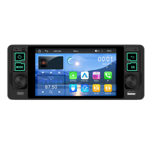 Blackbelt Audio A4487 | Single DIN Wireless CarPlay & Android Auto | 5.1" IPS