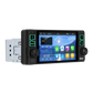 Blackbelt Audio A4487 | Single DIN Wireless CarPlay & Android Auto | 5.1" IPS
