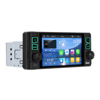Blackbelt Audio A4487 | Single DIN Wireless CarPlay & Android Auto | 5.1" IPS